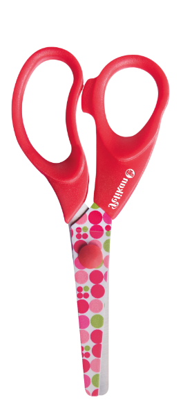 Ergonomic fancy scissor